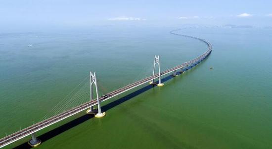 The Hong Kong-Zhuhai-Macao Bridge. (Photo/Xinhua)