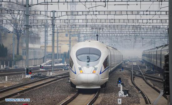China to put into use new train diagram from Jan. 5