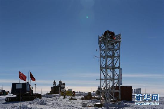 China installs new telescope at Antarctica