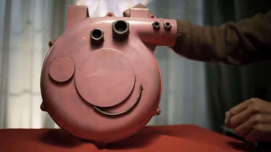 A model of Peppa Pig was part of the video What Is Peppa?, a teaser for an upcoming movie.(Photo provided to China Daily)