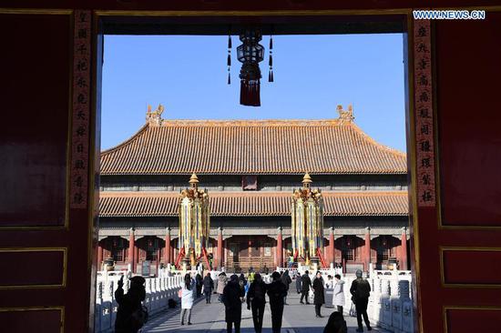 'Celebrating the Spring Festival in the Forbidden City' exhibition held in Beijing
