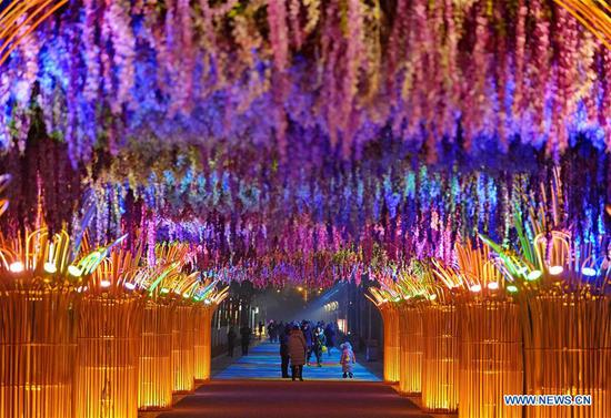 Lantern fair held in Tangshan, north China's Hebei