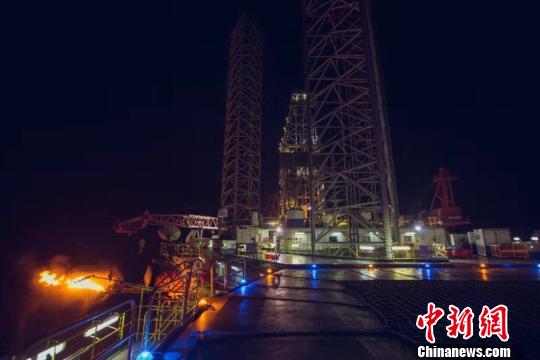 Photo provided by China National Offshore Oil Corporation (CNOOC).