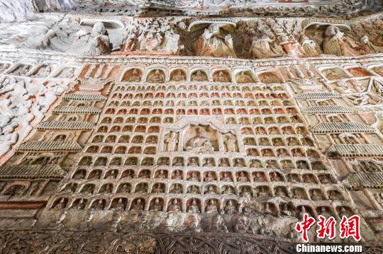 File photo of Yungang Grottoes. (China News Service)