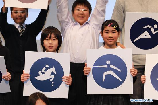 Tokyo 2020 Summer Olympic Games unveils sport pictograms