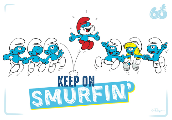 The Smurfs is a Belgian comic franchise centered on a fictional colony of small, blue, human-like creatures. [Photo provided to chinadaily.com.cn]