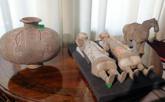 Nearly 800 Chinese cultural relics that had been taken overseas will soon set off on their journey home. (Photo provided to China Daily)