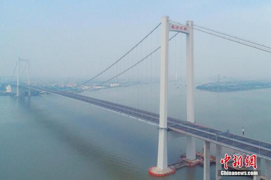 Humen second bridge opens to traffic in Guangzhou