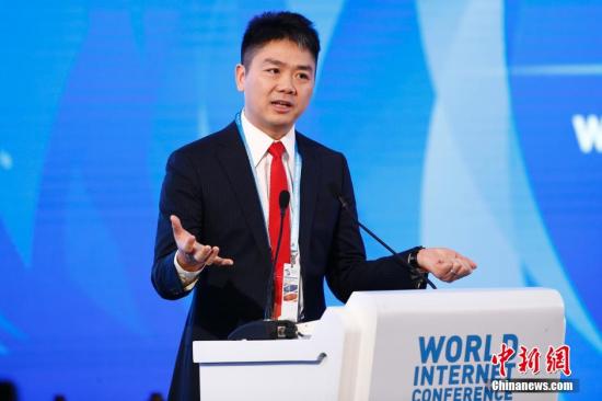 JD.com CEO Liu Qiangdong. (File photo/China News Service)