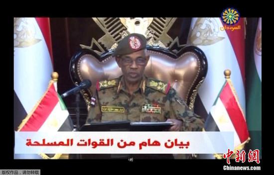 Sudan's Defense Minister Awad Mohamed Ahmed Ibn Auf. (Photo/Agencies)