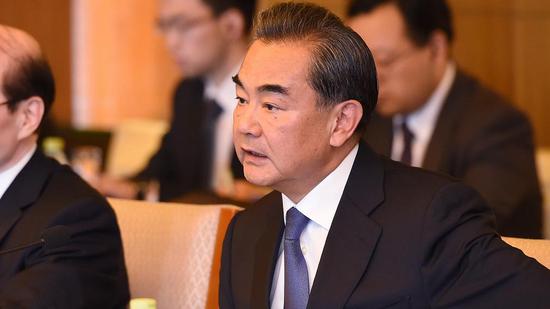  File photo of Chinese State Councilor and Foreign Minister Wang Yi.