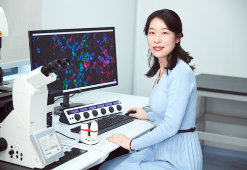 Ma Yuting, a biologist from the Suzhou Institute of Systems Medicine (Photo/Courtesy of L'Oréal China)