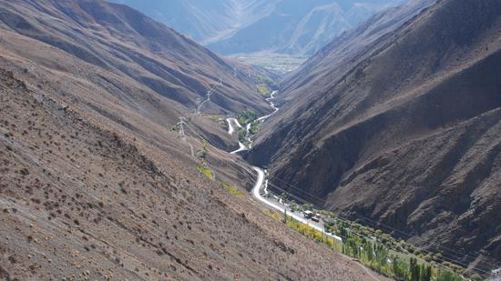 The Dushanbe-Chanak Highway in Tajikistan. /File Photo
