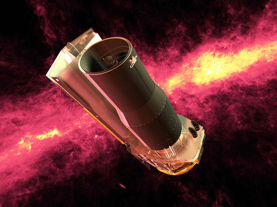 Artist rendering of the Spitzer Space Telescope. (Photo/www.spitzer.caltech.edu)