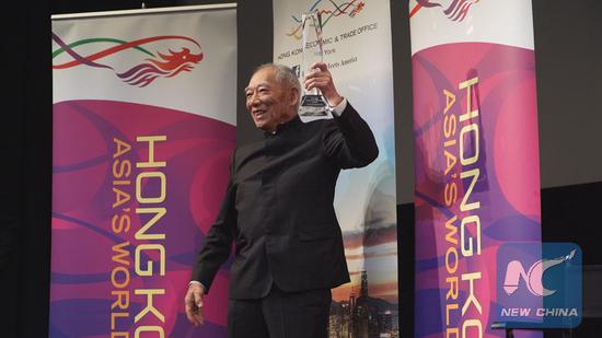Yuen Woo-ping, a renowned martial arts choreographer and film director from Hong Kong, China, was honored awarded the 