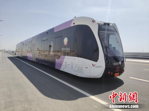 The smart electric vehicle. (Photo provided by CRRC Zhuzhou Electric Locomotive Research Institute)