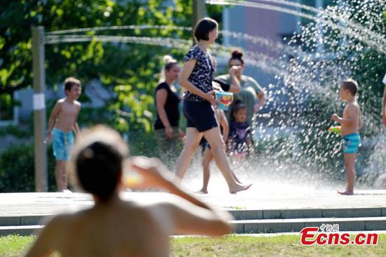 Heat wave scorches some parts of Germany