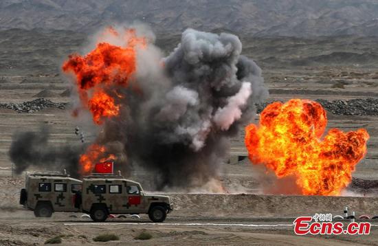 China wins first place in 'Safe Environment' contest in Army Games