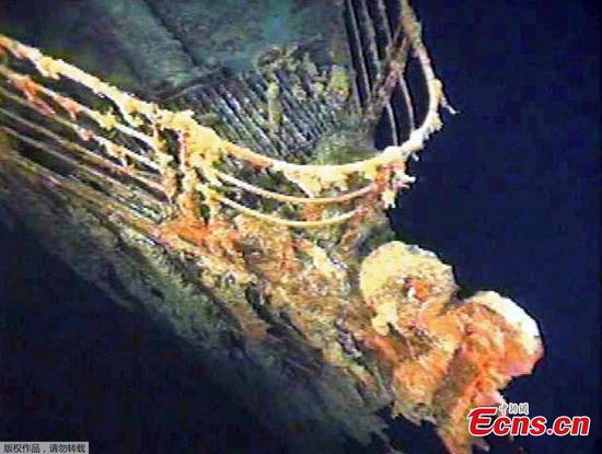 First Titanic dives in 14 years finds ship being 'consumed' by ocean