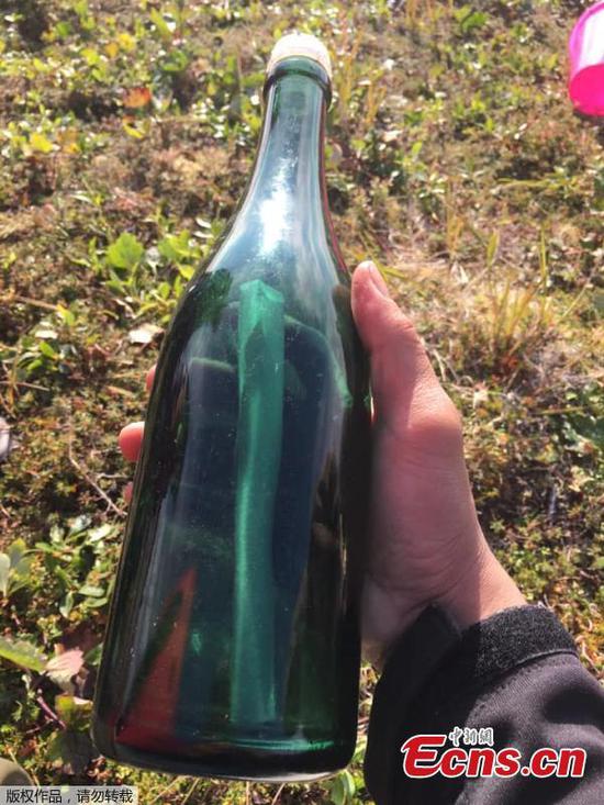 'Happy sailing': 50-year-old message in bottle washes up in Alaska