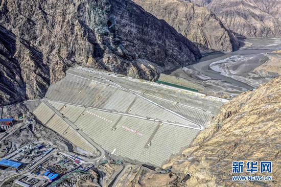 Progress made on construction of key hydro power plant in Xinjiang