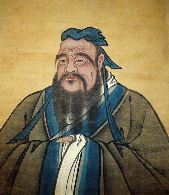 A portrait of Confucius (551-479 BC).  (Photo provided to China Daily)