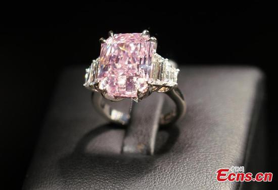 10-carat pink diamond could fetch $25 million at Sotheby's auction