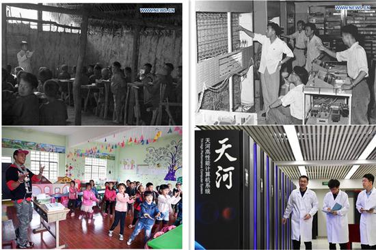 Different occupations in China see profound changes in past 70 years