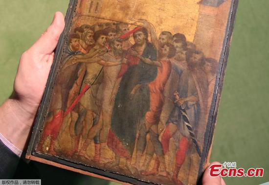 Medieval masterpiece by Cimabue rediscovered in French house