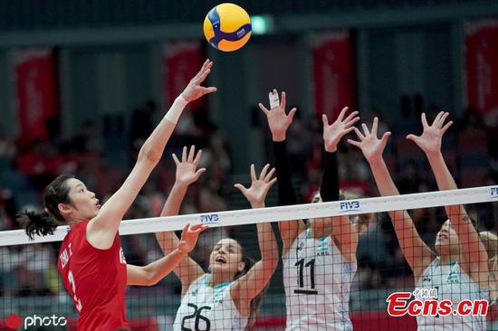 China wins FIVB Volleyball Women's World Cup