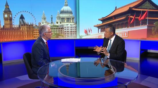 Liu Xiaoming spoke to Stephen Cole on The Agenda