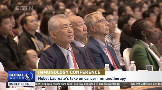 The 17th International Congress of Immunology. （CGTN Photo）