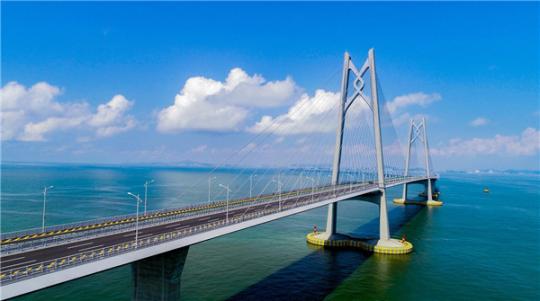 Hong Kong-Zhuhai-Macao Bridge. (Photo by Wu Changfu/Zhuhai Daily)