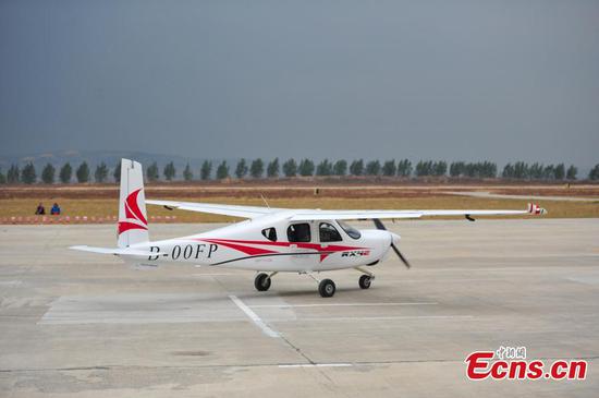 4-seater electric aircraft makes maiden flight in China