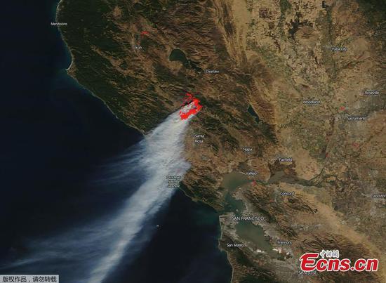 California's devastating Kincaid fire continues to spread