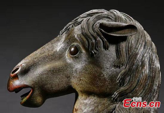Horse-head statue of Old Summer Palace comes home