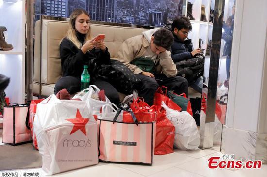 Black Friday shopping frenzy across America