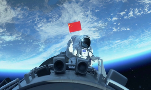 (Photo/Screenshot of China Manned Space Agency video)