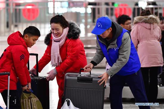 Voluntary service available in China's Gansu railway stations