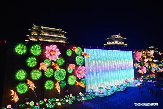 Lantern fair held in Datong, Shanxi Province
