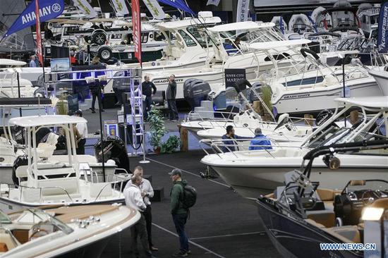 Vancouver International Boat Show held in Canada