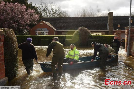 UK suffers wettest February on record 