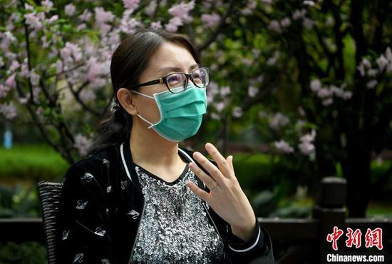 Jiao Yahui, deputy chief of the medical administration bureau of the National Health Commission. (Photo: China News Service/ An Yuan)