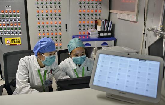 Xiaotangshan Hospital in Beijing operates smoothly, orderly