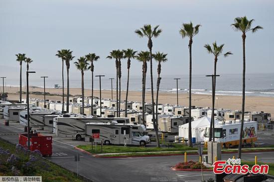 Camper vans get new role as 'quarantine rooms' in Los Angeles