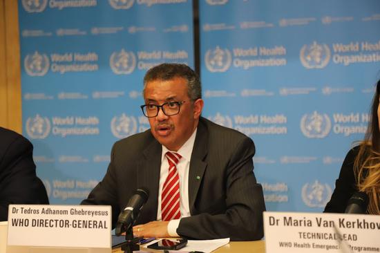 World Health Organization (WHO) Director-General Tedros Adhanom Ghebreyesus. (File Photo /Xinhua)