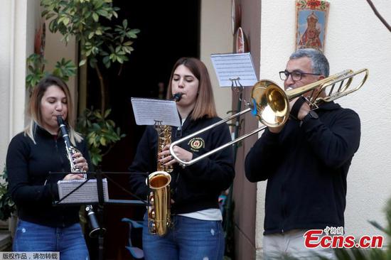 Family's Holy Week message: Music can overcome isolation