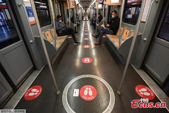 Italy prepares public transport for social distancing