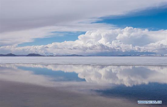Scenery of Siling Lake in China's Tibet