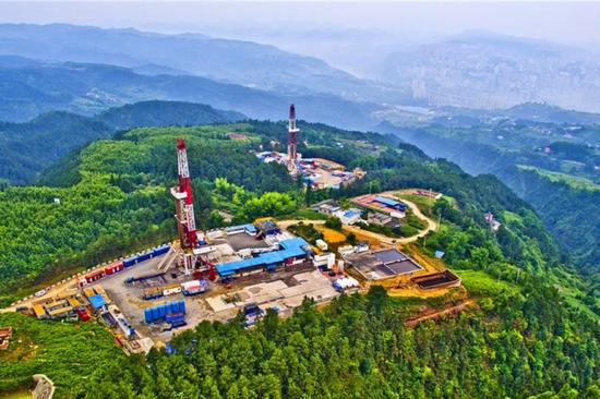 Fuling shale gas field reserves top 100b cubic meters
